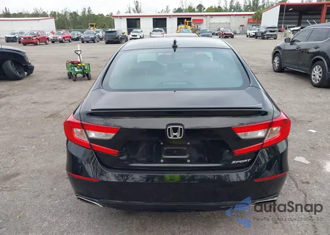 2021 Honda Accord Sport from USA, damaged, VIN 1HGCV1F32MA058926
